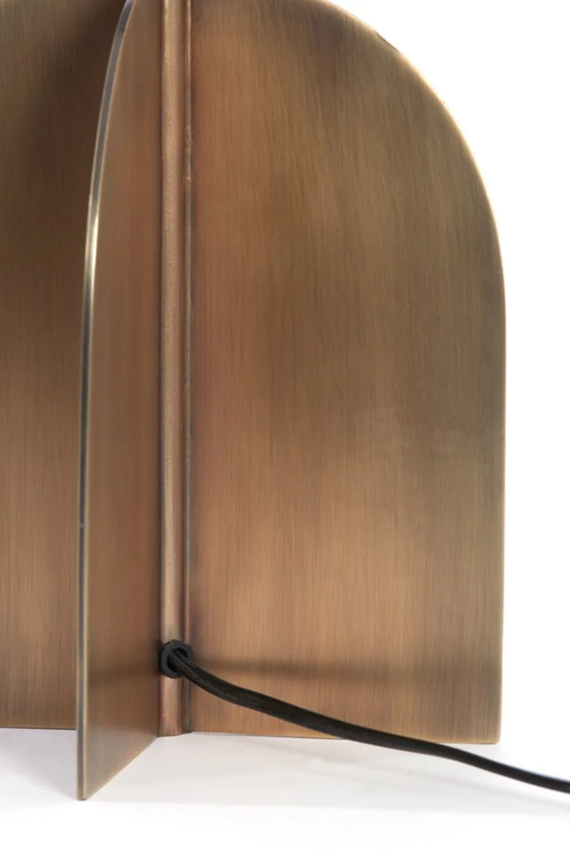 Tafellamp Molago 29cm - (excl. kap) by Light & Living in Antiek brons – product photo