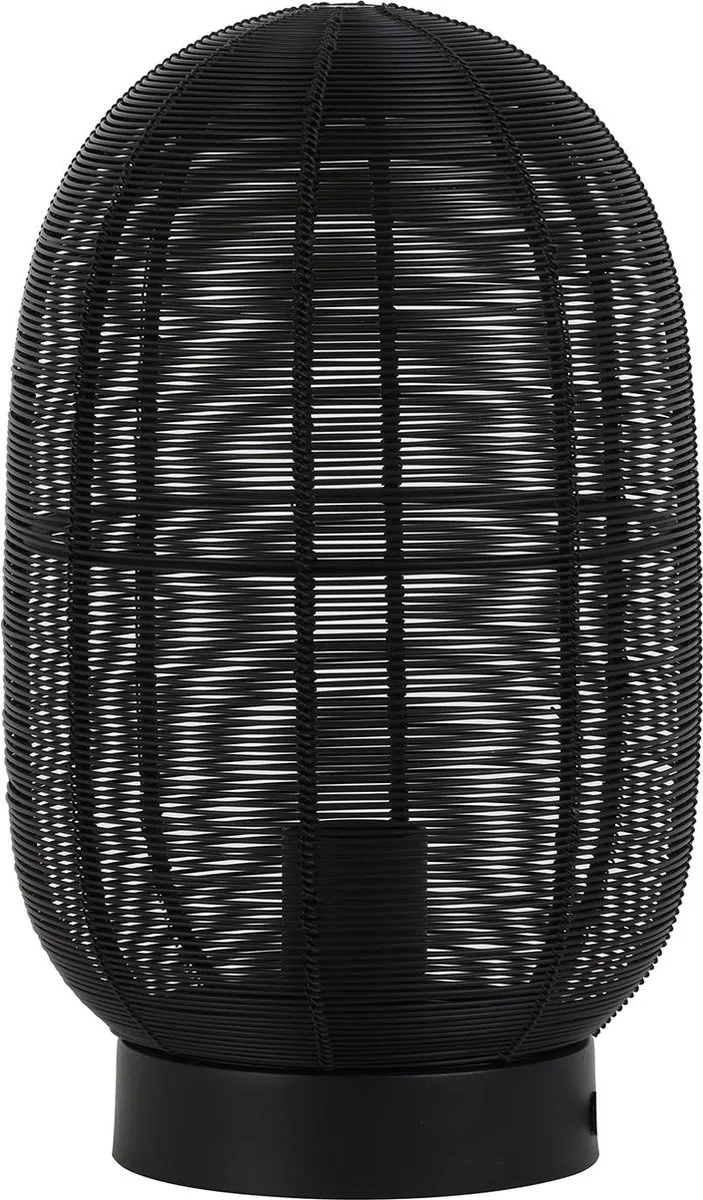 Tafellamp Ophra - Ø18cm - Modern de Light & Living en Noir – photo produit