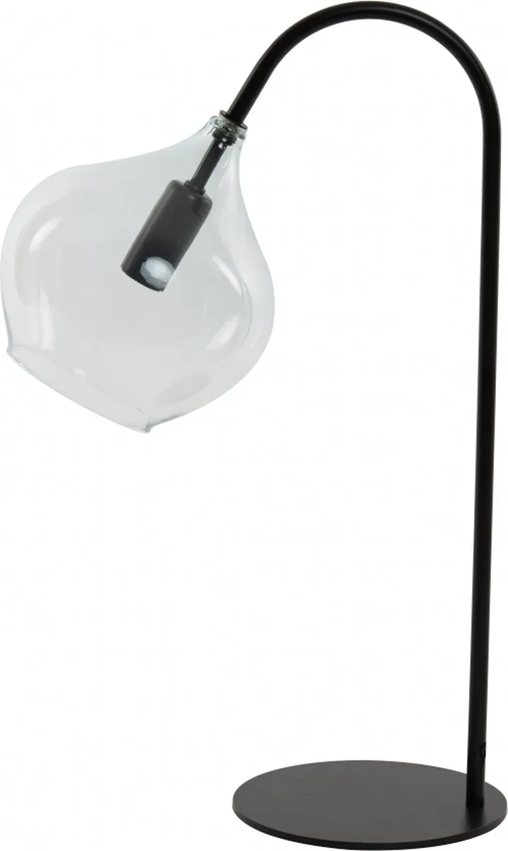 Tafellamp Rakel - 50cm - Mat fra Light & Living i Sort – produktbillede