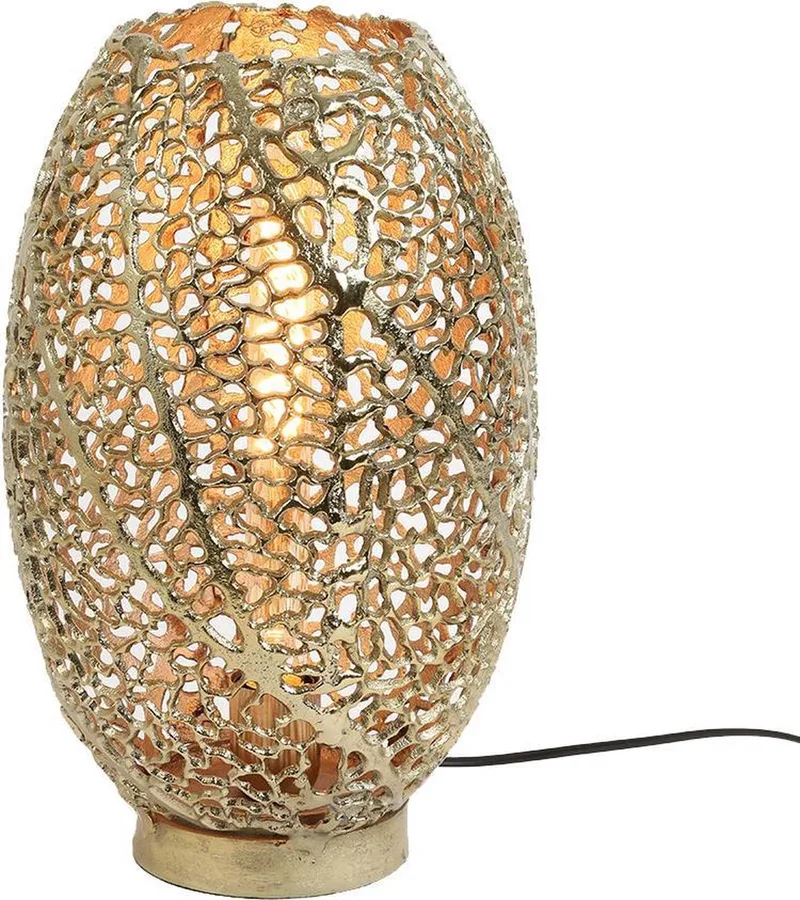 Tafellamp Sinula 24cm by Light & Living in Gold – product photo
