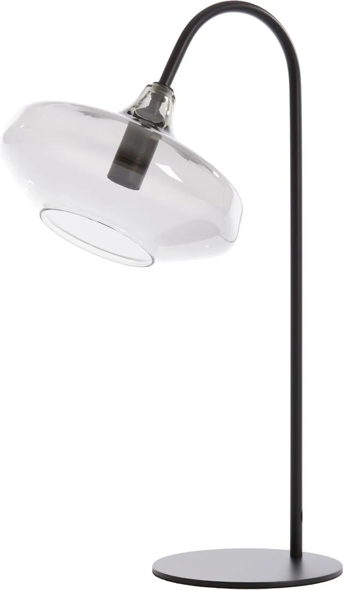 Tafellamp Solna - 31x22x50cm - Modern von Light & Living in Schwarz – Produktfoto