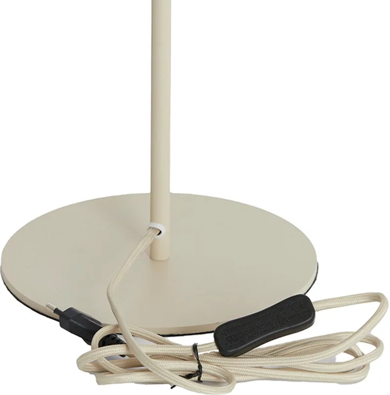 Tafellamp Solune - Naturel - Ø25cm - Modern fra Light & Living i Brun – produktbillede