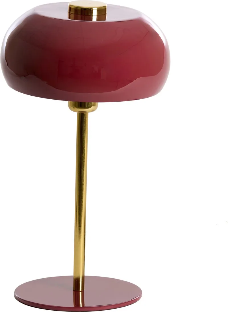 Tafellamp Surin 40cm - Bordeaux/Goud by Light & Living in Bordeaux – product photo