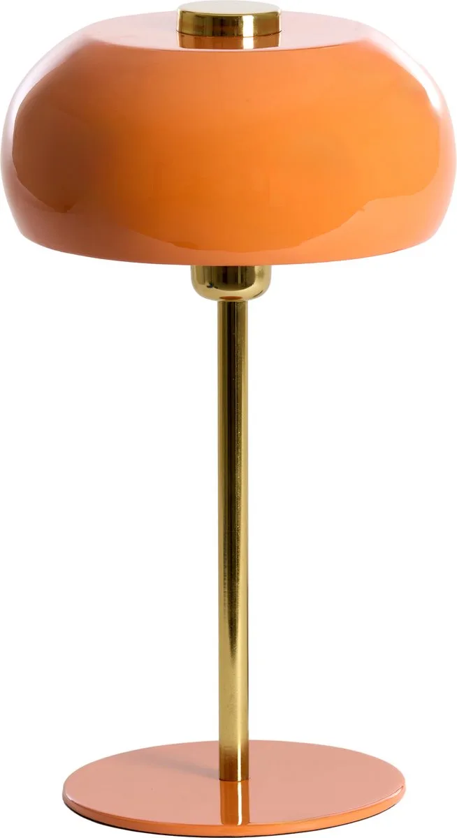 Tafellamp Surin 40cm - Oranje/Goud de Light & Living en Orange – photo produit