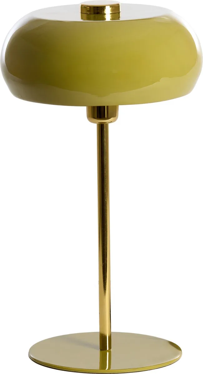 Tafellamp Surin 47cm - Olijfgroen/Goud de Light & Living en Olijfgroen – photo produit