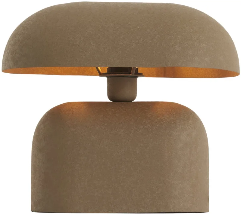 Tafellamp - Todd - metaal - nachtkastlamp - E27 - 1897483 de Light & Living en Marron – photo produit