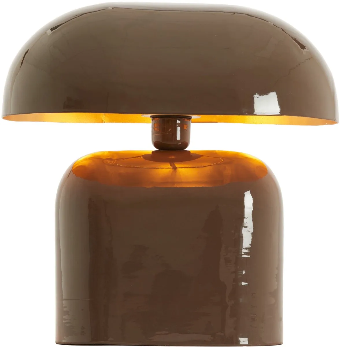 Tafellamp - Todd - metaal - nachtkastlamp - E27 - 1897583 de Light & Living en Marron – photo produit