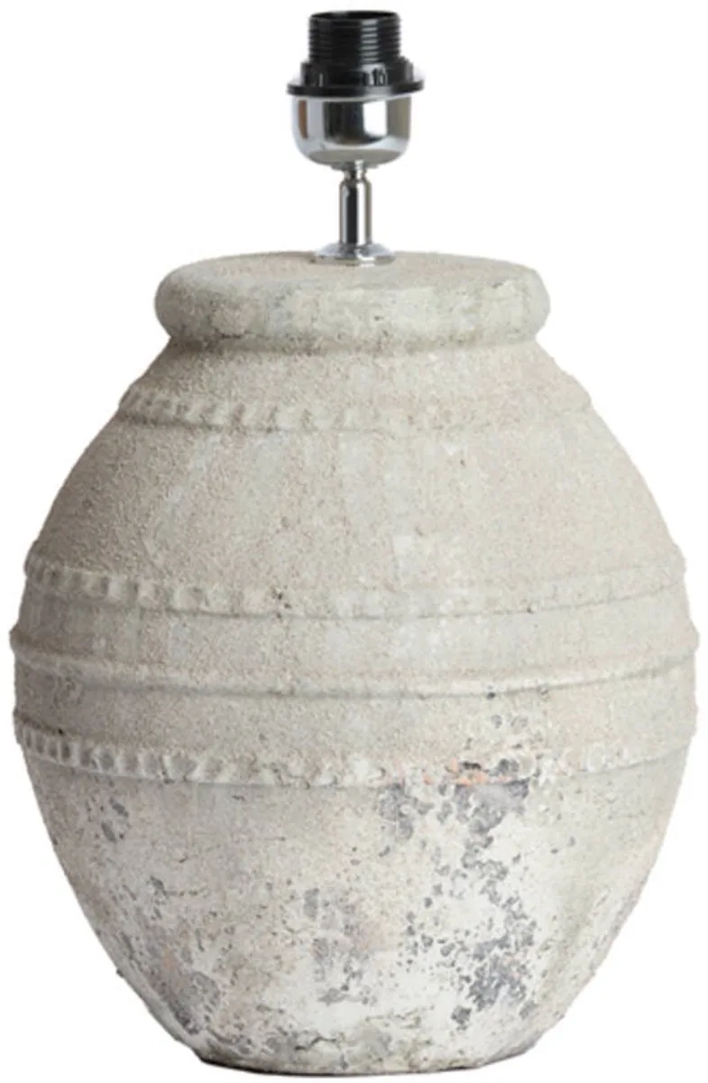 Tafellamp - VENTURA - keramiek - losse armatuur - E27 - 1743227 by Light & Living in Grey – product photo