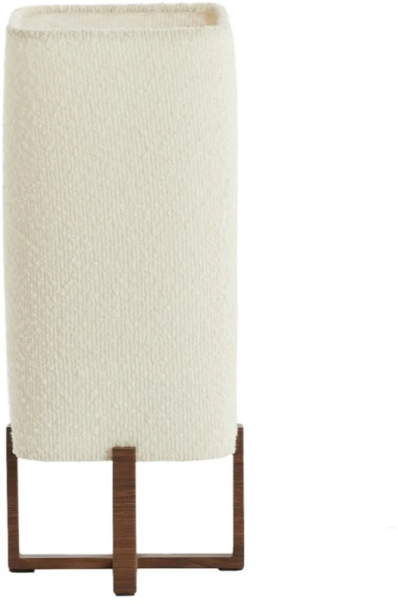 Tafellamp Wyn - Crème - 16.5x16.5x39cm - Modern fra Light & Living i Brun – produktbillede