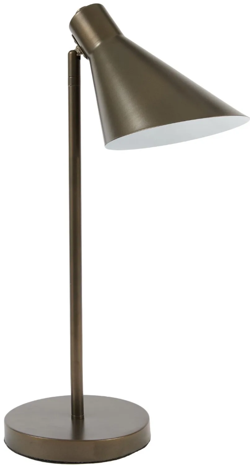 Tafellamp Zyenna - Brons - 33x18x60cm - Modern von Light & Living in Braun – Produktfoto