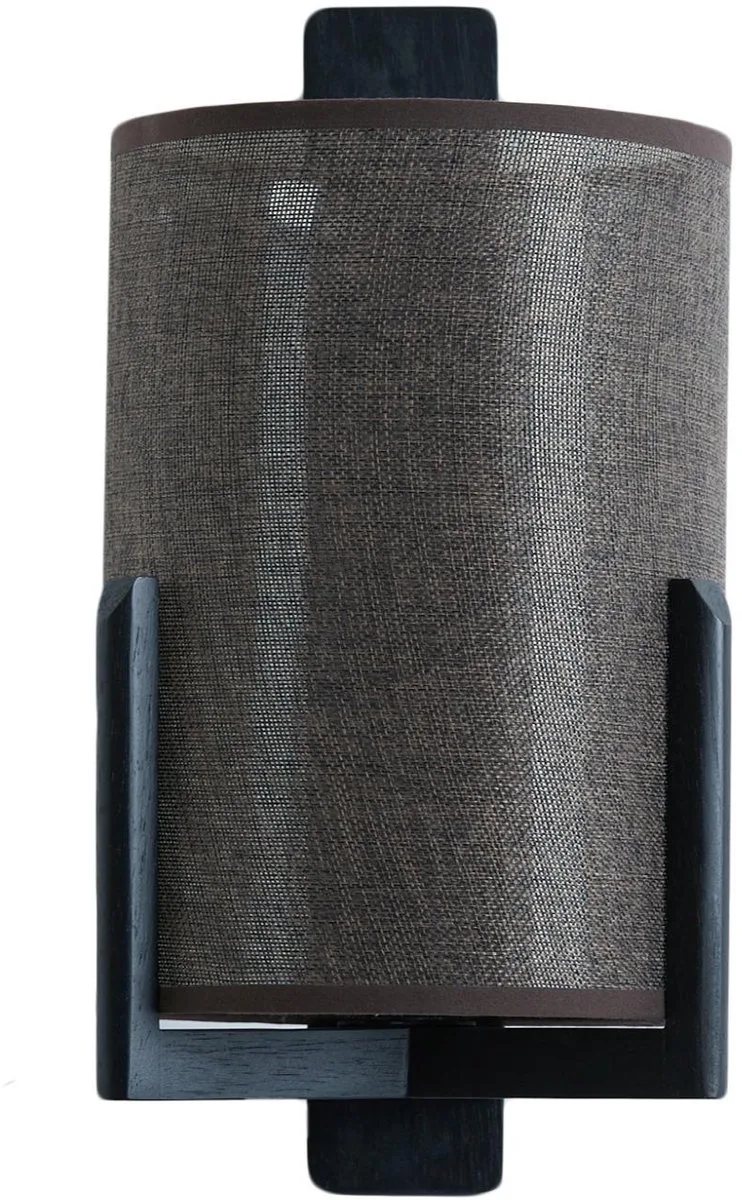 Wandlamp Litto - Mat - 22x18x36cm - Binnen Modern van Light & Living in Zwart – productfoto