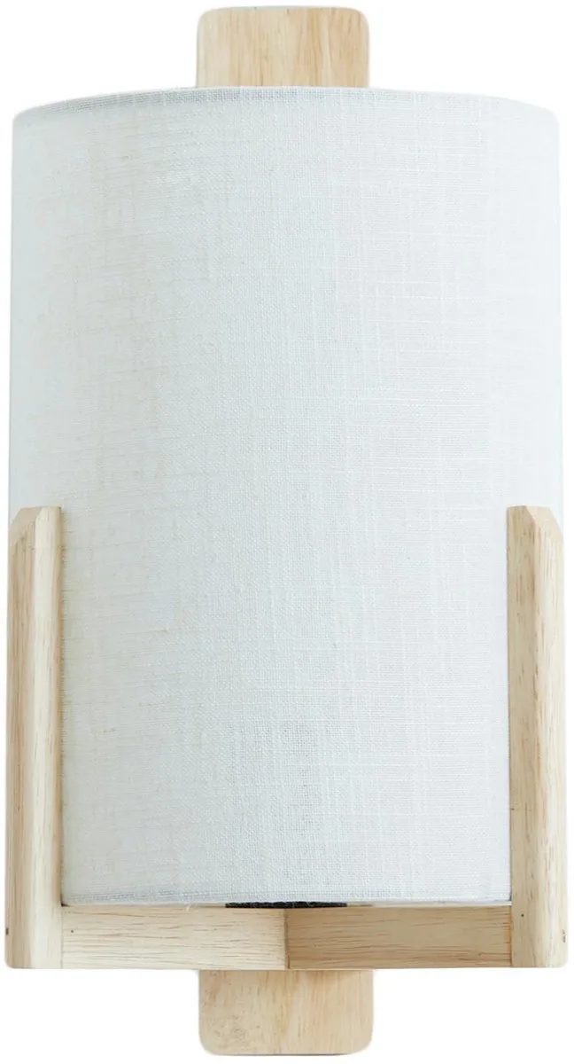 Wandlamp Litto - Naturel - 22x18x36cm - Binnen Modern de Light & Living en Marron – photo produit