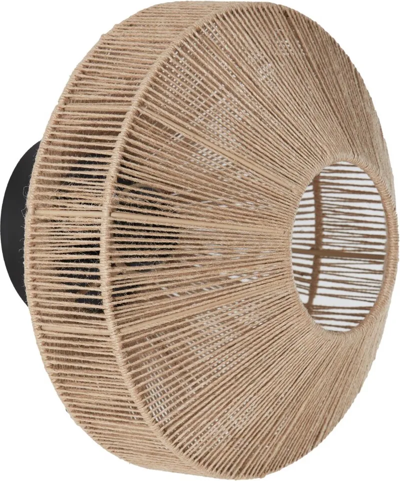 Wandlamp Lyra - Ø31cm - Binnen Modern de Light & Living en Marron – photo produit
