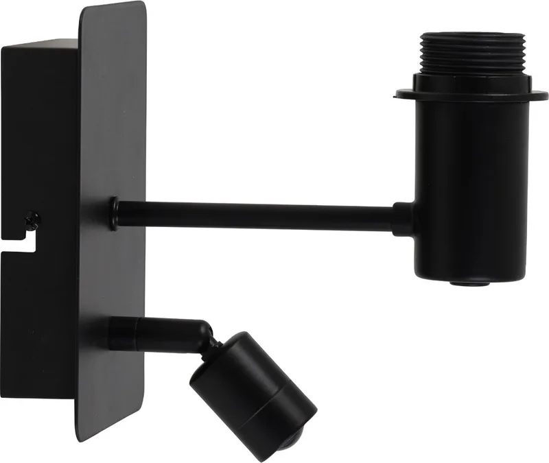 Wandlamp Montana - 20x11x18cm - Binnen Modern von Light & Living in Schwarz – Produktfoto