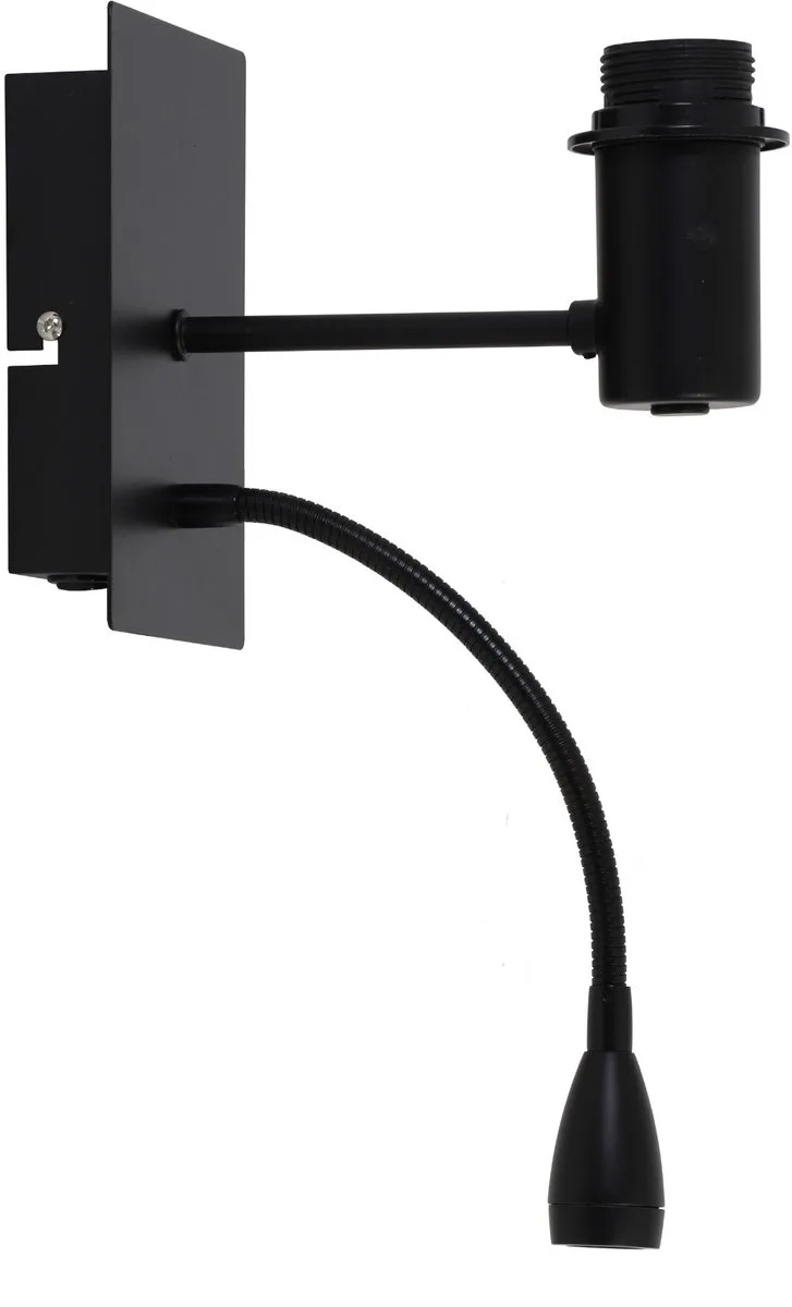 Wandlamp Regina - 20x11x35cm - Binnen Modern by Light & Living in Black – product photo
