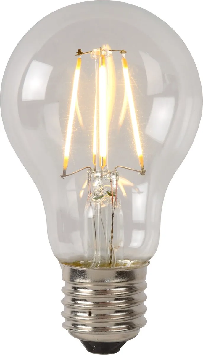 A60 Class A - Filament lamp - Ø 6 cm - LED - E27 - 1x7W 2700K - Transparant von Lucide – Produktfoto