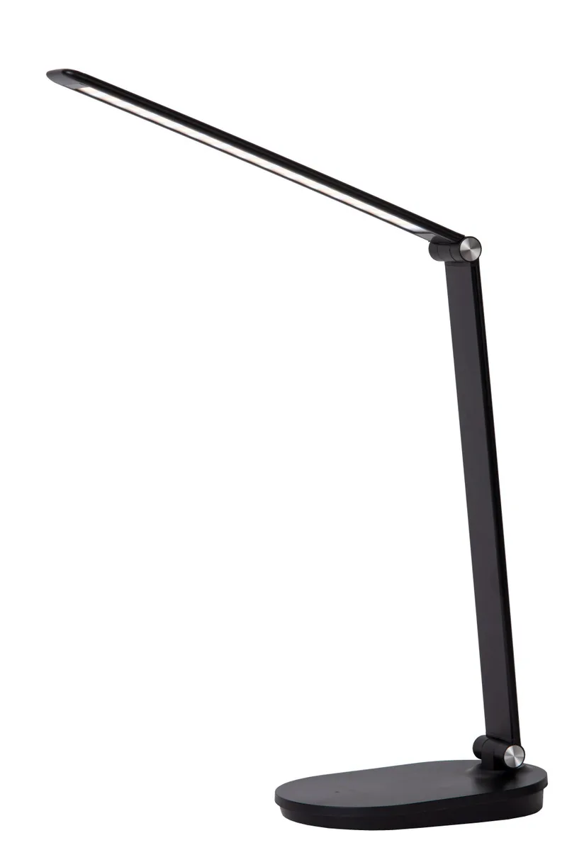 ALDWIN - Bureaulamp - LED Dimb. - CCT - 1x8W 2800K/6500K - Zwart von Lucide – Produktfoto