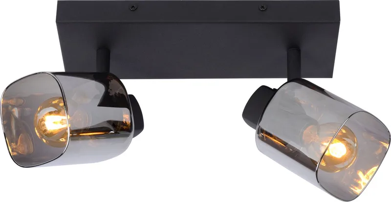 ALION - Plafondspot (Plafondlamp) - 2xE14 by Lucide in Black – product photo