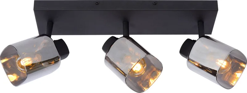 ALION - Plafondspot (Plafondlamp) - 3xE14 van Lucide in Zwart – productfoto