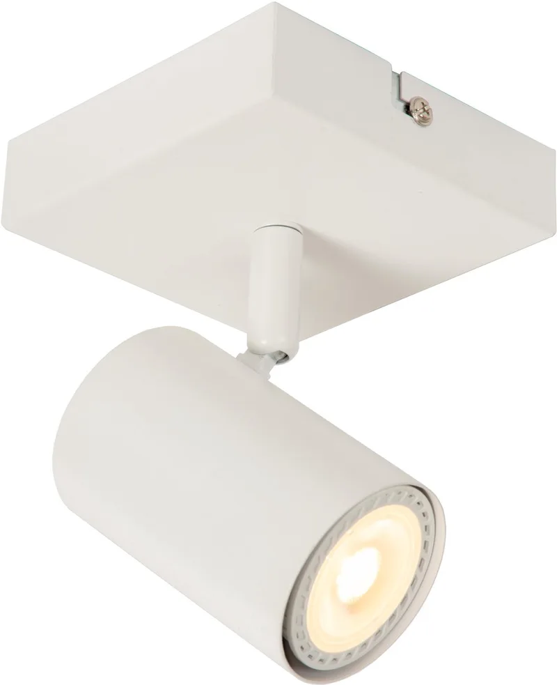 AMIGO - Plafondspot (Plafondlamp) - 1xGU10 (MR16) de Lucide en Blanc – photo produit