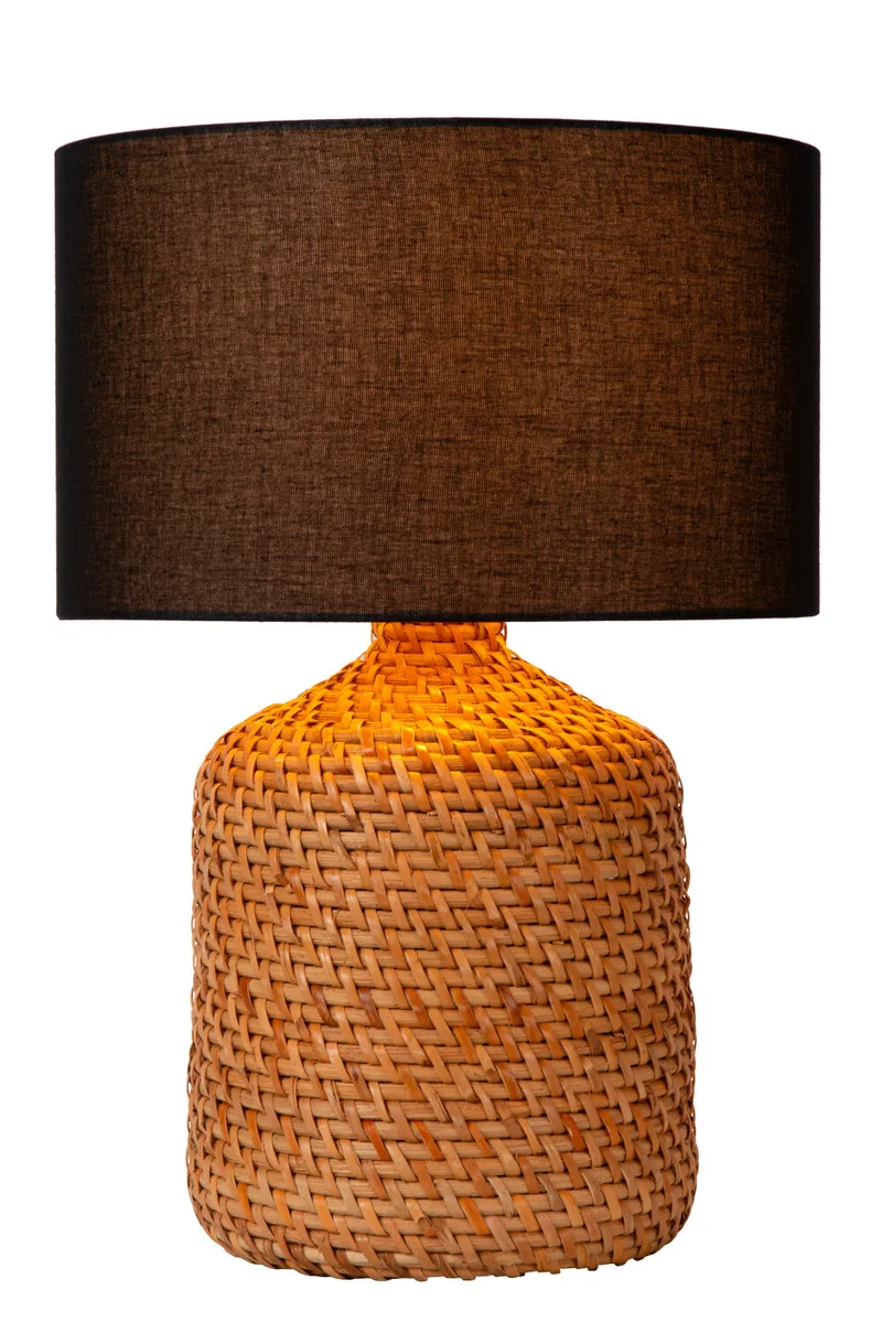 ARRAH - Tafellamp - Ø 35 cm - 1xE27 - Naturel - Premium von Lucide – Produktfoto