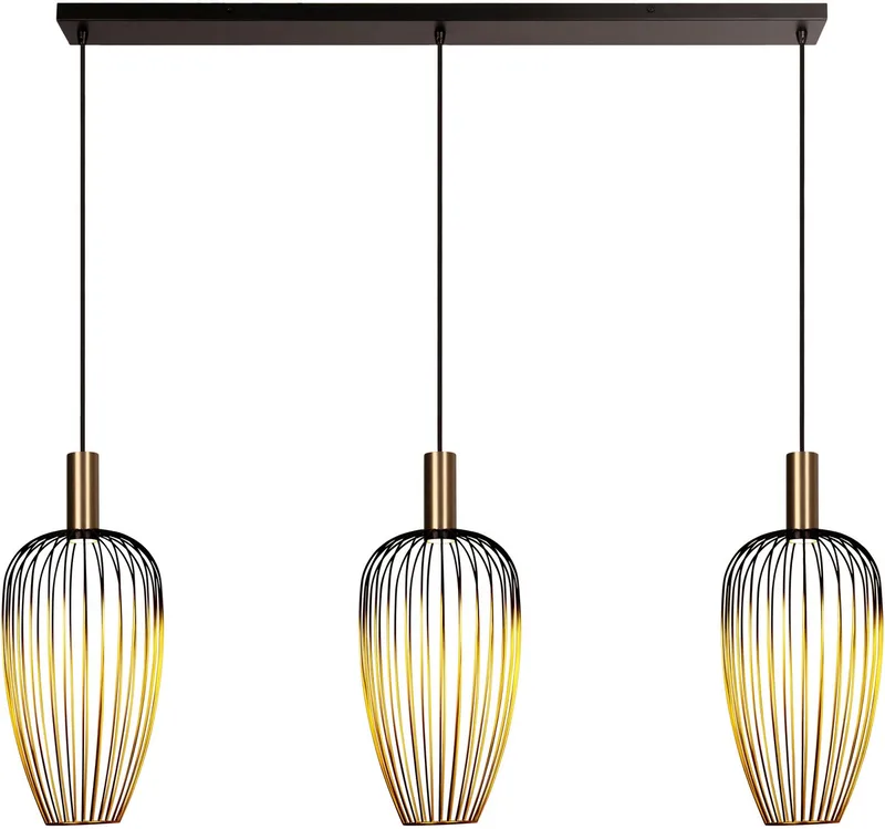 AURELIE - Hanglamp - 3xGU10 (MR11) - Vibes von Lucide in Gold – Produktfoto