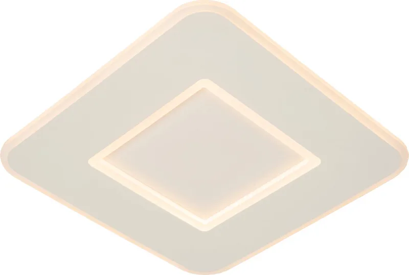AXELLE - Plafonnière (Plafondlamp) - LED 3 StepDim - 1x24W 2700K de Lucide en Blanc – photo produit