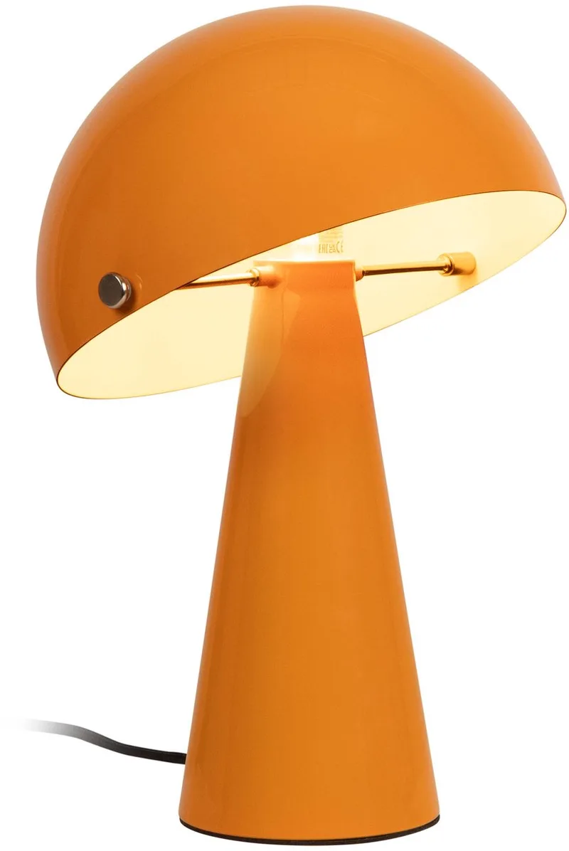 BARONE - Tafellamp - Ø 23 cm - 1xE27 - Vibes van Lucide in Oranje – productfoto