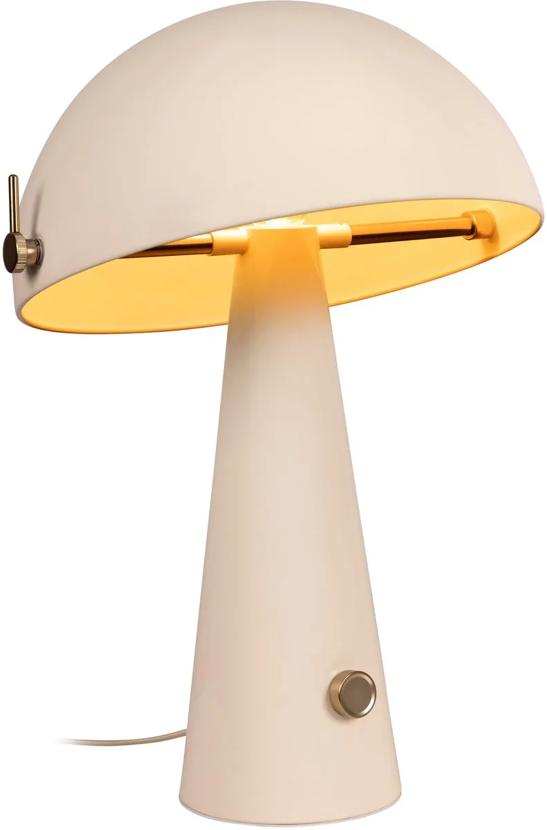 BARONE - Tafellamp - Ø 38 cm - 1xE27 - Vibes by Lucide in Beige – product photo