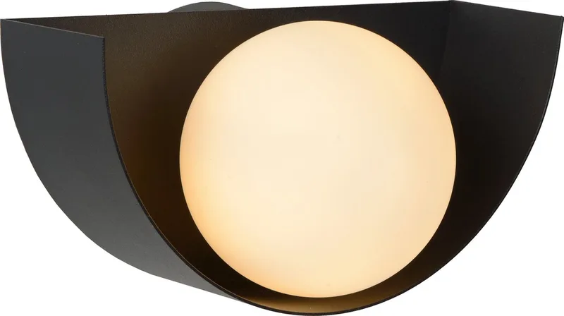 BENNI - Wandlamp - 1xG9 fra Lucide i Sort – produktbillede