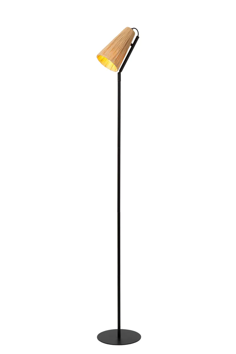 BENSEN - Vloerlamp - 1xE14 - Naturel fra Lucide – produktbillede