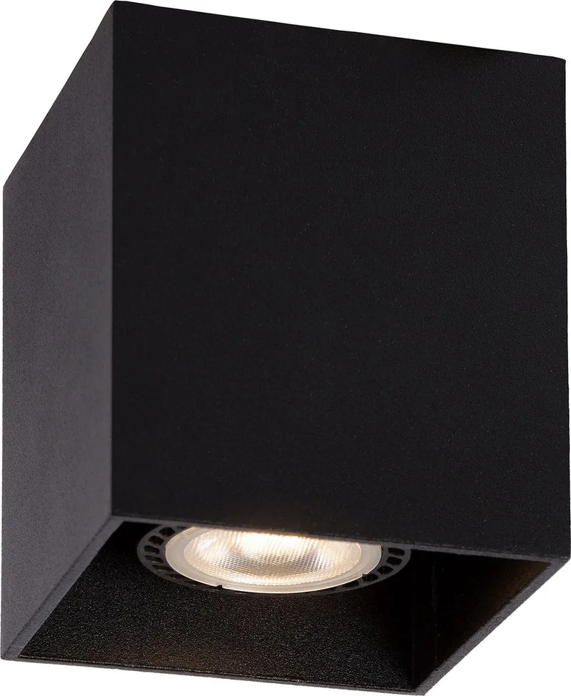 BODI - Plafondspot (Plafondlamp) - 1xGU10 (MR16) von Lucide in Schwarz – Produktfoto