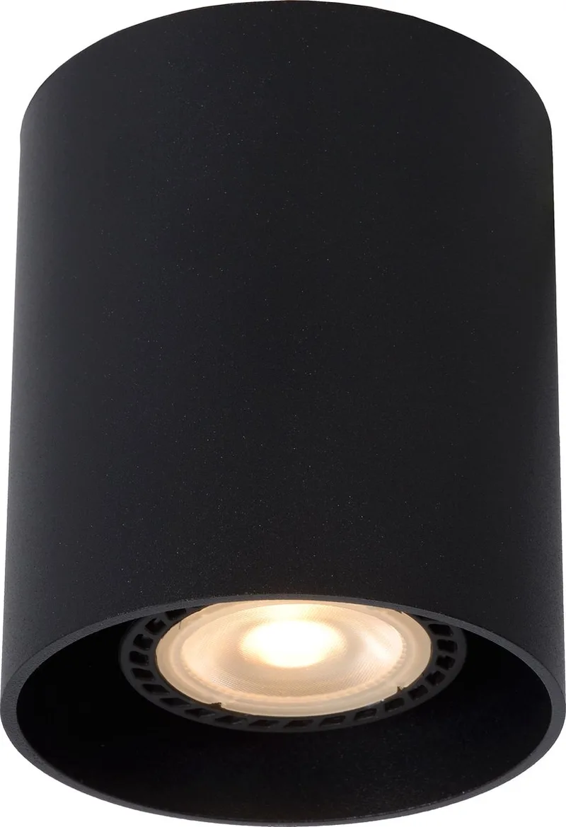 BODI - Plafondspot (Plafondlamp) - Ø 8 cm - 1xGU10 (MR16) by Lucide in Black – product photo