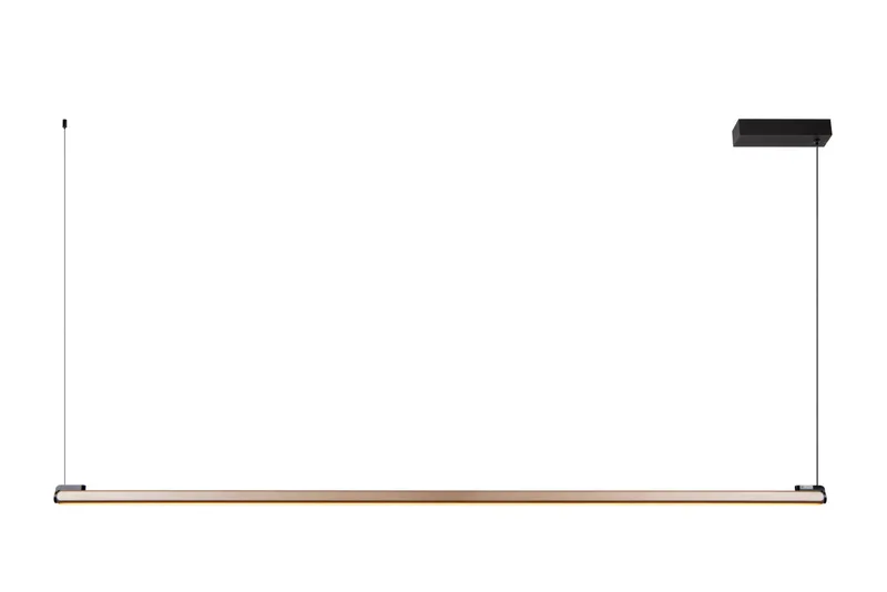 BRAGA - Hanglamp - LED Dimb. - CCT - 1x36W 2700K/4000K - Handbewegingssensor - Koffie - Premium fra Lucide – produktbillede