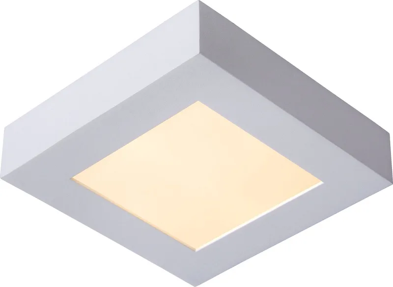 BRICE-LED - Plafonnière (Plafondlamp) Badkamer - LED Dimbaar - 1x15W 3000K - IP44 van Lucide in Wit – productfoto