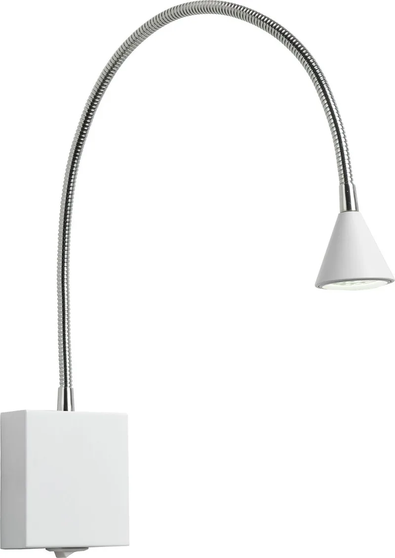 BUDDY - Bedlamp / Wandlamp - LED - 1x4W 4000K by Lucide in White – product photo