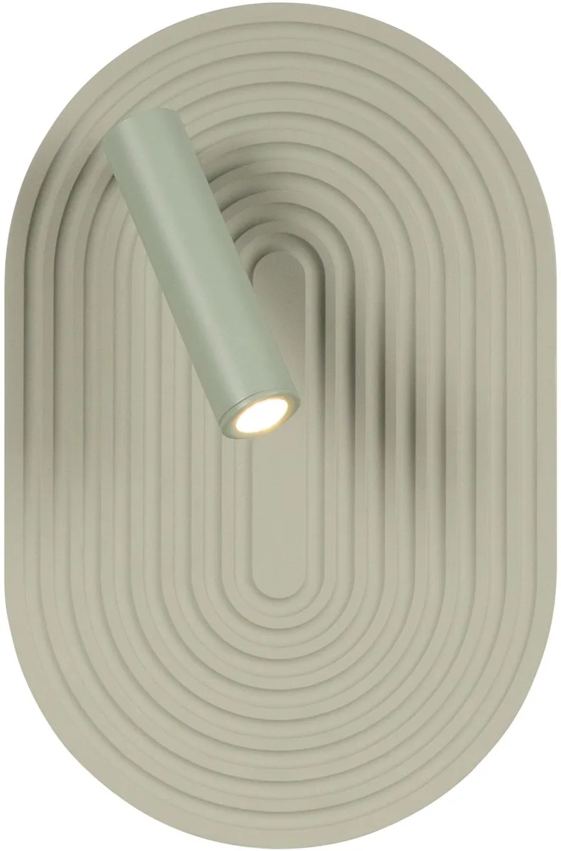 CARMINO - Wandlamp - LED - 2700K - Essential de Lucide en Vert – photo produit