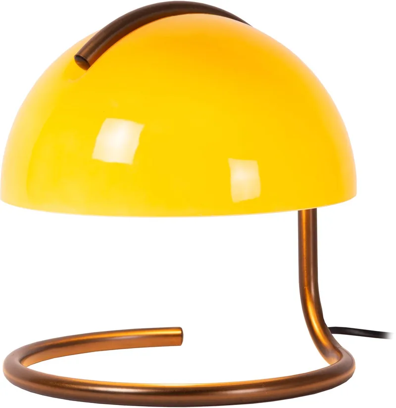 CATO - Tafellamp - Ø 23,5 cm - 1xE27 de Lucide en Orange – photo produit