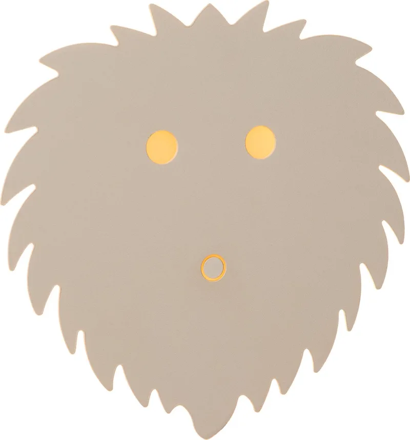 CHARLIE - Wandlamp Kinderkamer - LED Dimbaar - 1x7W 2700K de Lucide en Beige – photo produit