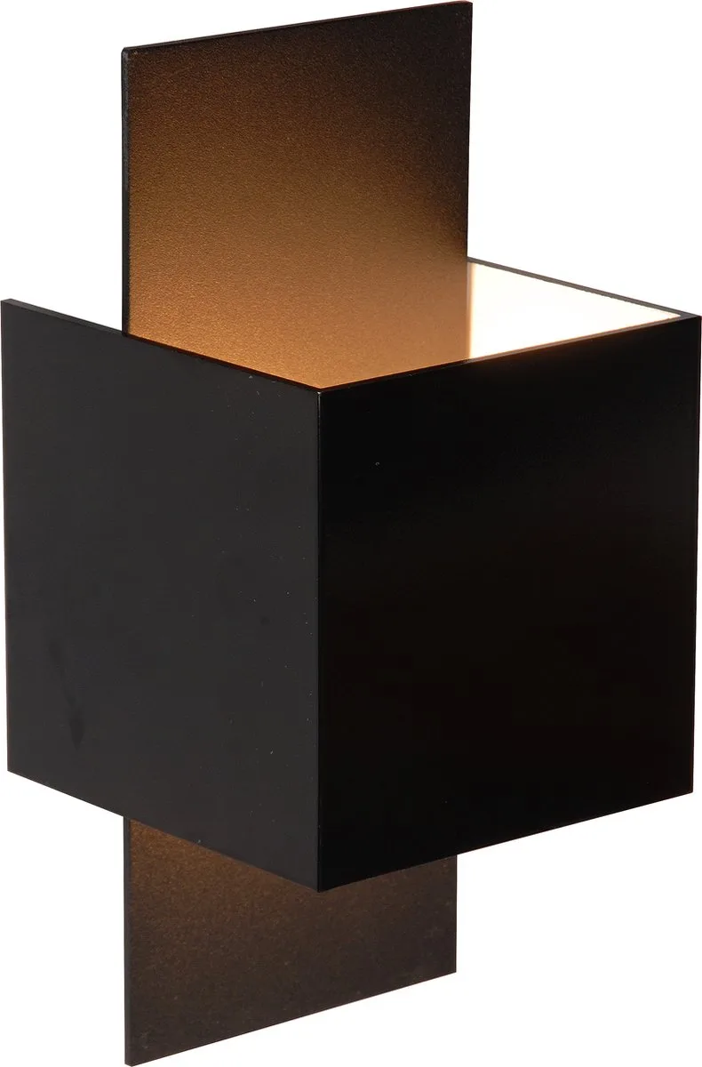 CUBO - Wandlamp - 1xG9 fra Lucide i Sort – produktbillede