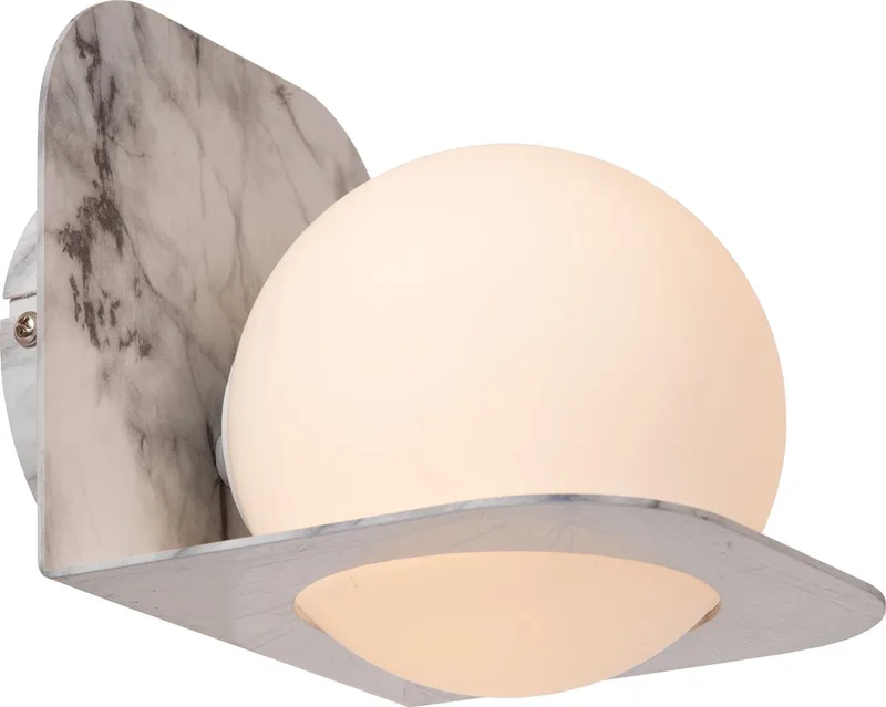 DAVY - Wandlamp Badkamer - 1xG9 - IP44 de Lucide en Gris – photo produit