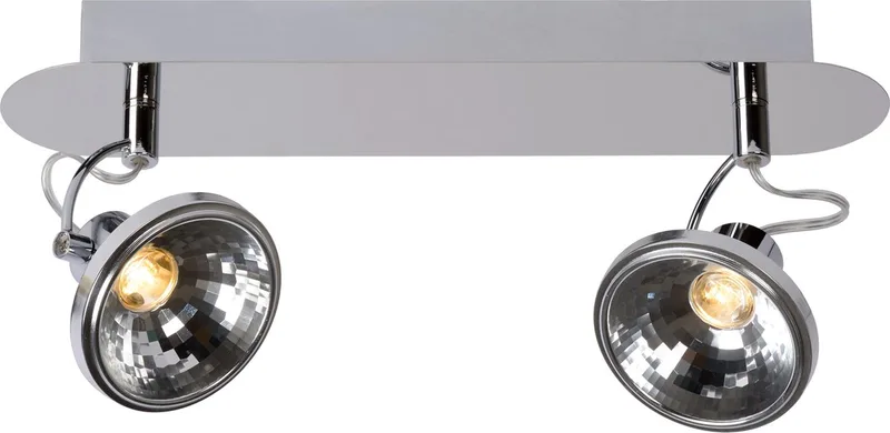 Delis - Spot - 2 Lichts - LED fra Lucide i Krom – produktbillede