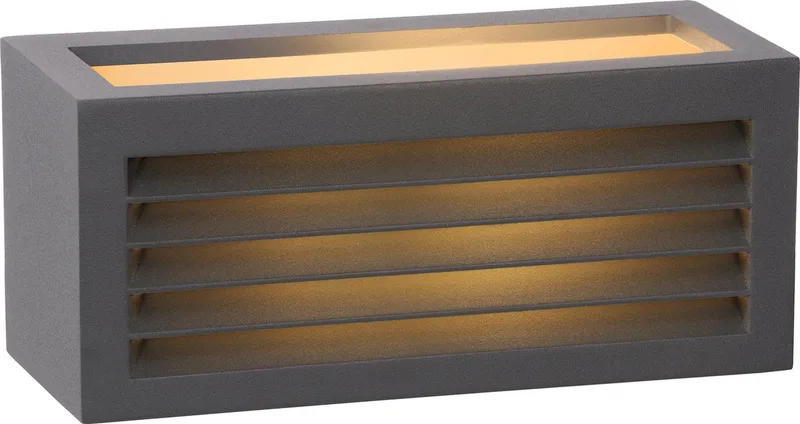 DIMO - Wandlamp Binnen/Buiten - 1xE27 - IP54 van Lucide in Antraciet – productfoto