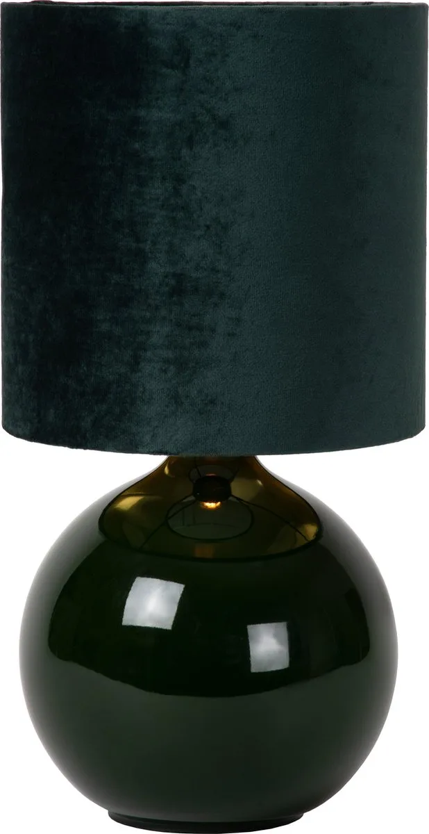 ESTERAD - Tafellamp - Ø 24 cm - 1xE14 fra Lucide i Grøn – produktbillede