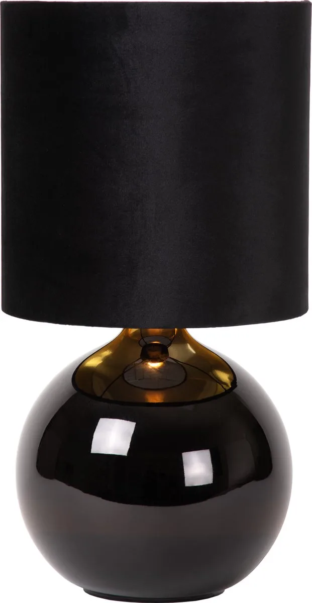 ESTERAD - Tafellamp - Ø 24 cm - 1xE14 fra Lucide i Sort – produktbillede
