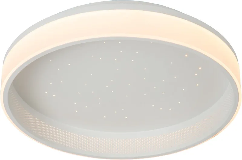 ESTREJA - Plafonnière (Plafondlamp) - Ø 40 cm - LED 3 StepDim - CCT - 2500K/3000K de Lucide en Blanc – photo produit