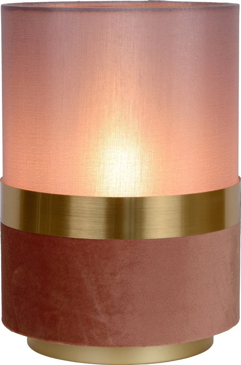 EXTRAVAGANZA TUSSE - Tafellamp - Ø 15 cm - 1xE14 by Lucide in Pink – product photo
