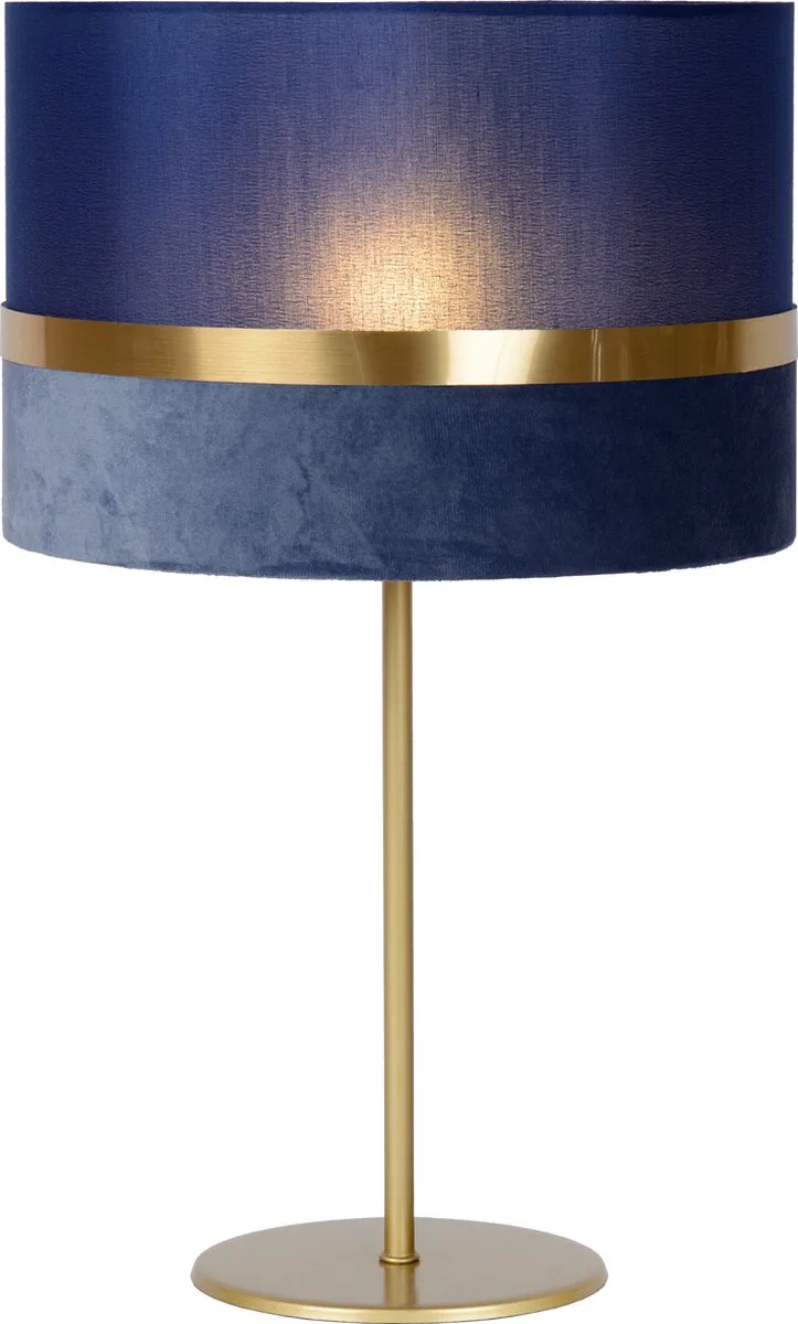 EXTRAVAGANZA TUSSE - Tafellamp - Ø 30 cm - 1xE14 de Lucide en Bleu – photo produit