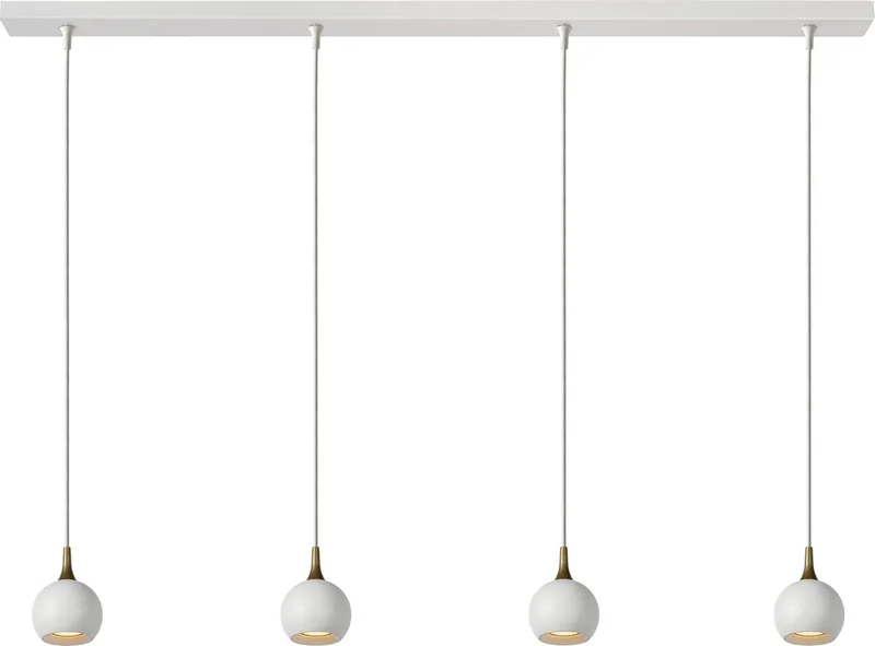 FAVORI - Hanglamp - 4xGU10 de Lucide en Blanc – photo produit
