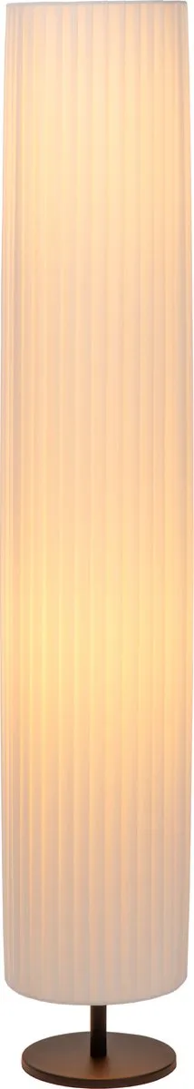 FOLD - Vloerlamp - Ø 20 cm - 2xE27 - Japandi från Lucide i Vit – produktbild